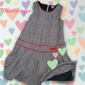 #2096 Hartstrings lined jumper dress girls 16